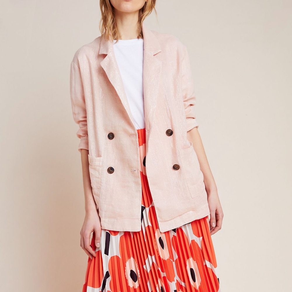 NEW Anthropologie Amadi Kaye Blazer Large